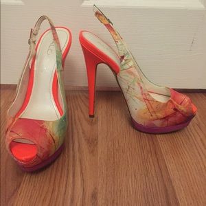 Colorful aldo heels